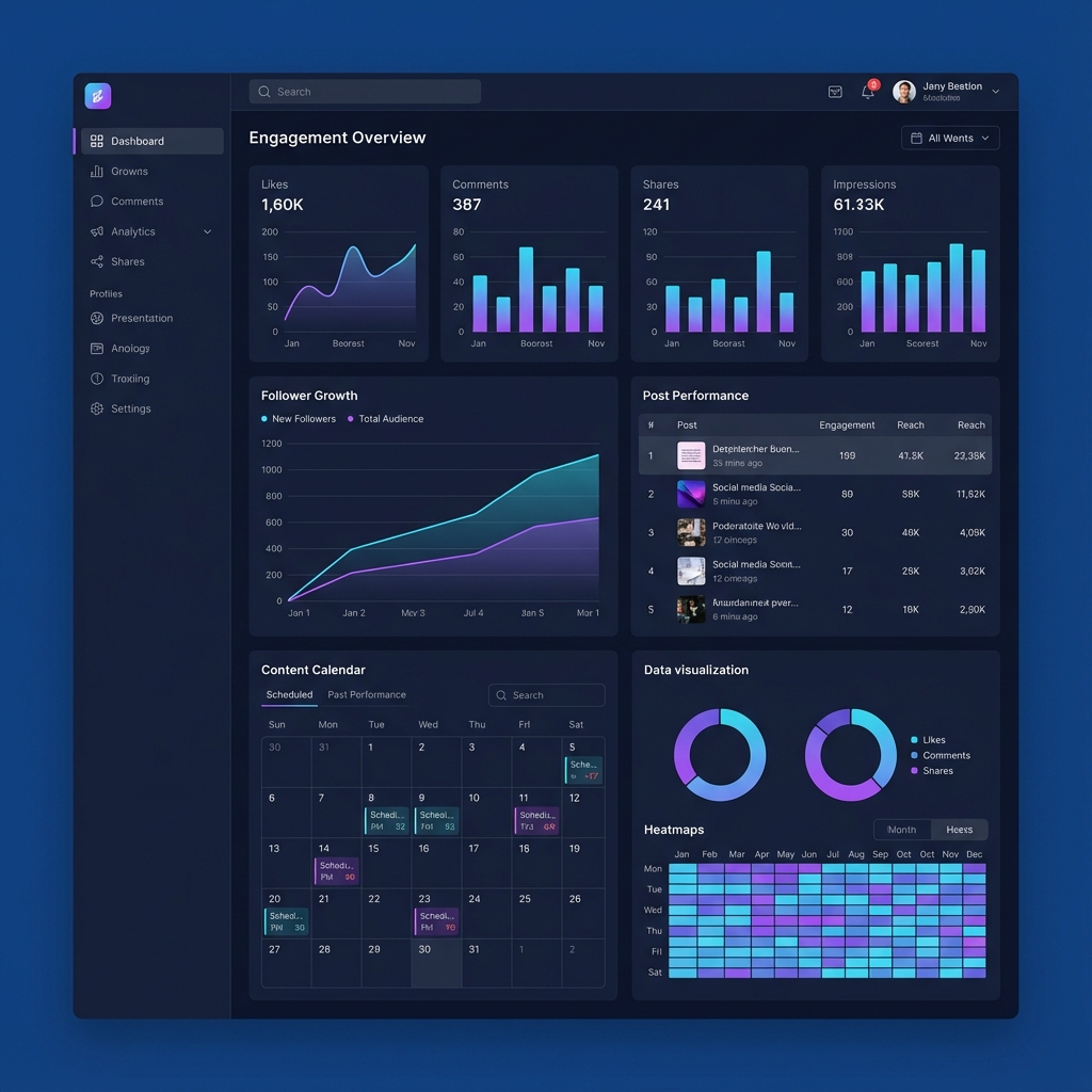 Social Media Dashboard